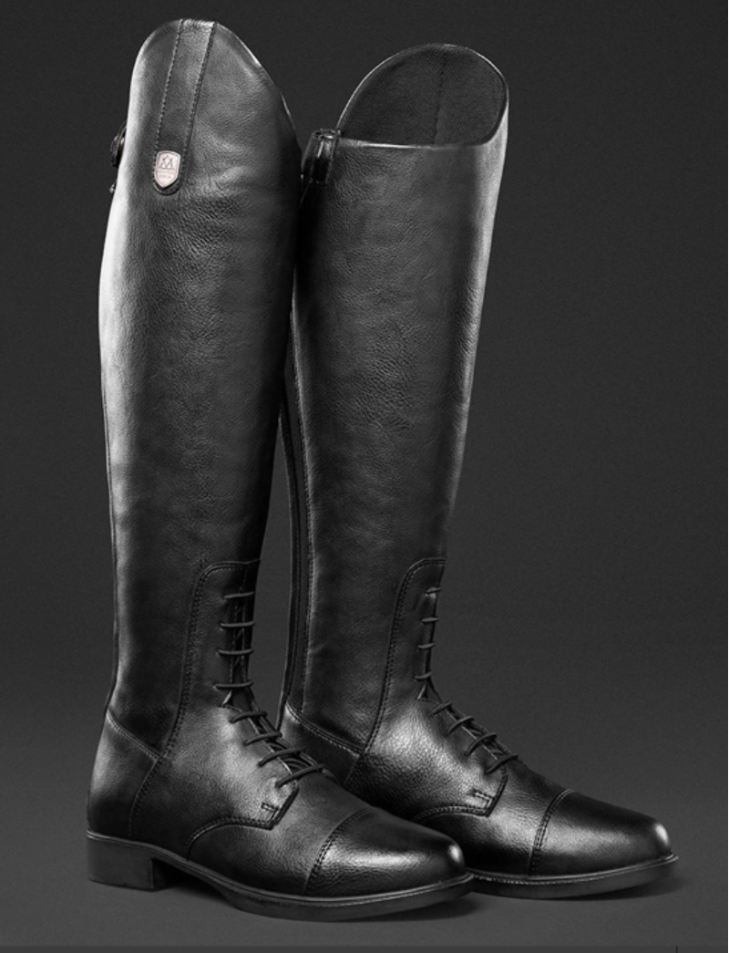 Mountain Horse Veganza Young Riders Boots Black-1